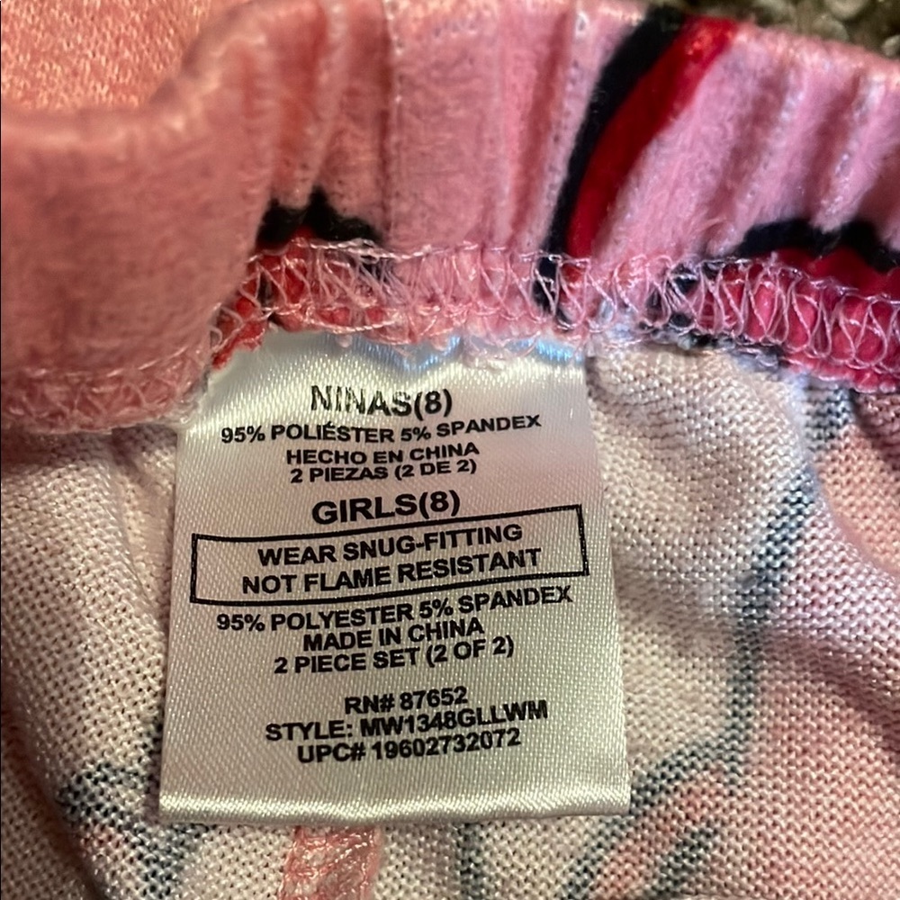 Disney Minnie Mouse Pink Pajama Set - Picture 10 of 11
